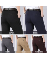 Last day promotion 50% off Men's High Stretch Classic Pants(Buy 2 Free Shipping)