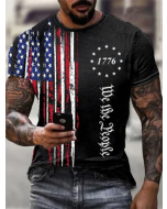 Men's 4th of July Casual T-shirt