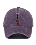 Slouchy Print Baseball Cap