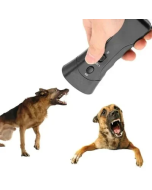 Gentle Ultrasonic Anti Dog Barking Pet Trainer LED Light Gentle Chaser Device