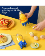 Egg homogenizer manual household yolk protein mixer turn golden egg shaker Golden Egg Maker Tool