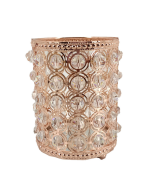 European crystal makeup brush storage tube brush eyebrow pencil bucket cosmetic storage box dormitory gods lipstick shelf