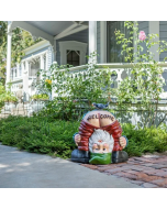 "Welcome" Gnome Statue