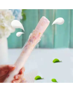 Freeze Snacks Freezer Tubes Zip Seal Bags Diy custom food grade transparent ice cream popsicle plastic packaging pouch bag