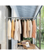 Perforation-free Wardrobe Hanging Support Hanger Expansion Rod