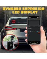 Auto Rear Window Mobile Phone Control DIY Expression Screen Board