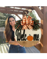 Fall Door hanger-Autumn Nature Decoration