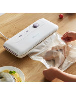 Bear FKJ-A01F1 vacuum food sealing machine home packing small fresh commercial packaging machine wet and dry