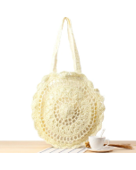 Straw Hollow Out Round Bag Shoulder Bag