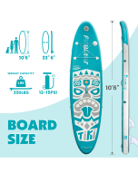 FunWater Inflatable Stand Up Paddle Board SUPFW04A
