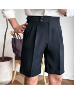 Gentleman business casual shorts men shorts