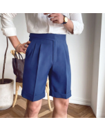 Gentleman Elegant Casual Shorts Men Pants
