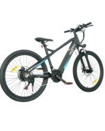 ONESPORT BK7 Electric Bike 48V350W Motor 10Ah Battery Shimano 21 Speed Gear Front Suspension and Dual Disc Brakes-Black