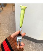 Stainless steel spoon and fork