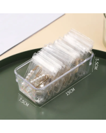 Custom Plastic Bag With Logo Clear Frosted Zipper Jewelry Pocket Dust Bags Small Packaging Bags For Jewelry Pvc Jewelry Pouch