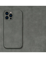 Apple 13pro phone case for men's 14 niche high-end 12 minimalist 11 anti drop xr full pack xsmax sheepskin