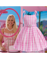 Barbie girls new cosplay real Barbie the same halter dress children's waisted princess skirt performance dresses