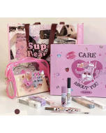 FLORTTE Eyeliner Eyebrow Pencil Eyelash Base Lip Clay Makeup Limited Edition Gift Set (contains 8 pieces of the original set + peripherals)