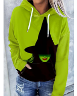 Wicked Hooded Women's Casual Long Sleeve Sweatshirt
