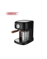 HiBREW Fully Automatic Espresso Cappuccino Latte 19Bar 3 in 1 Coffee Machine Automatic hot milk froth ESE pod&Ground Coffee H8A