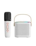 VIMAI 2023 New Home Theater Speaker RGB Light Karaoke Speaker With Wireless Microphone for Singing and speaking