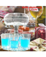 6 Shot Acrylic Beer Dispenser Holder