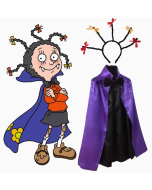 Halloween cosplay little witch Mona costume (Small 70CM / Large 90CM)