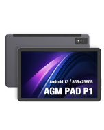 AGM PAD P1 /  4G LTE Waterproof & Drop Proof Tablet  / Powerful Chipset / Lightweight / 2K Resolution Display / Android 13 /  128G / Dual Nano SIM( Nano SIM+TF card)