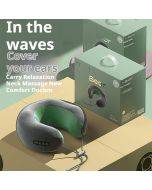 Hi Bear Cervical Massager Electric Kneading Multifunctional Portable Office Nap Neck and Shoulder Massage Pillow