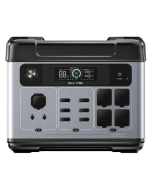 OUKITEL P2001E Plus Portable Power Station, 2400W AC Output, 2048Wh LiFePO4 Battery, 13 Outlets, 80% Charge in 1Hr, Smart APP Control, Adjust at 400W/800W/1200W/1800W, 2000W UPS < 10ms, Max. 500W Solar Input, IP54 Dust-Proof & Splash-Proof