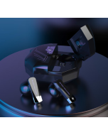 HOBBYBOX Marvel TWS True Wireless Half In Ear Bluetooth Earphones Intelligent Digital Display Dual Winged Door Cabin Super Long Range Panther   30