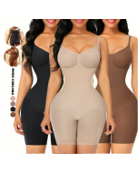 Sling One-piece body shaper seamless shapewear slimming body shaper large size European and American female full body corset