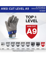 Stainless Steel Mesh Metal Labor Protection Gloves