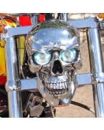 Skull Headlight At The Real HeadLight