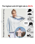 Lightweight sun protection clothing for men and women