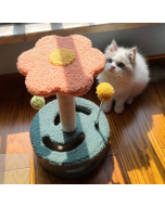 Cat Climbing Frame Small Turntable Cat Scratching Board Toys