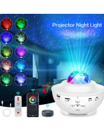 2.0 Wifi projector light Starry auto lighting system for Bedroom with Tuya APP Control star projector light White