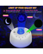 small wifi projector nebula,moon led lighting projector with app control