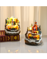 Concert Rotating Christmas Resin Ornament Decoration Christmas Gift Gift