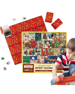 2024 New Christmas Advent Calendar Puzzle Christmas Countdown Puzzle Blind Box Toys