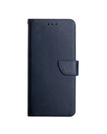 Genuine leather anti-fingerprint left/right opening phone case