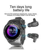 Aipower Earphones Smartwatch 2 IN 1 True Wireless Earbuds Bluetooth 5.1 Sports Digital Bracelet Heart Rate Monitor Counter W26