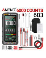 ANENG 683 Smart Multimeter High-end Touch 6000 Counts Multimetro Test Rechargeable Multitester AC/DC Voltage Tester Current Tool - 683