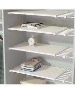 -Expandable Closet Tension Shelf Storage Rack for Wardrobe, Kitchen, Bathroom1