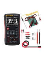 ANENG. Q19999 Counts True RMS Digital Multimeter AC DC Voltage Current Resistance Capacitance Temperature Tester Auto/Manual Raging with Analog Bar Graph