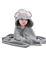 Baby Hooded Bath Towel | Soft Bath Towel with Bear Ears | Hooded Baby Towel for Newborns, Babies and Toddlers Suitable as Gifts for Babies Generic