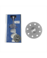 0.2mm dental material emery cutting plate double-sided electroplated sand slice hollow sand plate