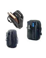 Object Carrier Tactical Waist Bag Men's Waterproof Tactical Military Waist Bag (Black)