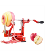 3-in-1 Multi-functional Fruit peeler, Slicer and Corer (Red)