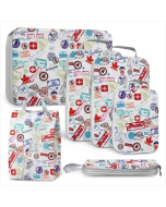 6-piece travel waterproof portable storage bag set